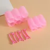 Pink Set (4Cm 3Cm Clip) 6 Each