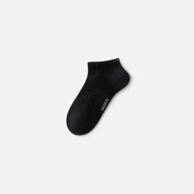 Men's Casual Solid Color Mid-Calf Cotton Breathable Socks