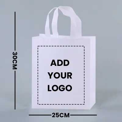 3025cm Custom Blank Bag Portable Non-Woven Dustproof Bag