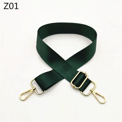 Fashion Casual Solid Color Canvas Nylon Long Strap Bag Accessories