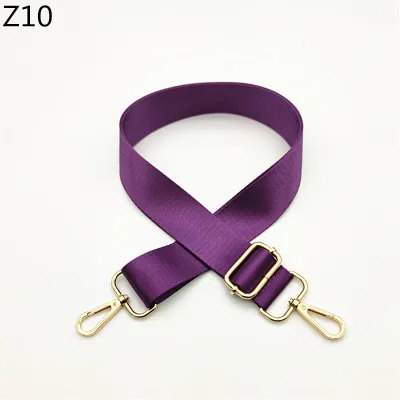 Fashion Casual Solid Color Canvas Nylon Long Strap Bag Accessories