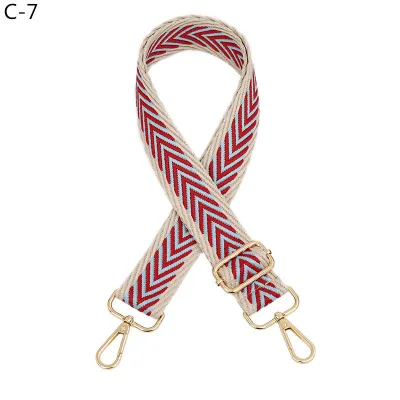 Fashion Casual Jacquard Thickened Adjustable Long Strap Bag Accessories