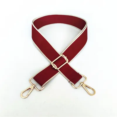 Fashion Casual Solid Color Wide Long Strap Bag Accessories