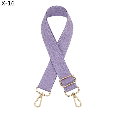 Fashion Casual Solid Color Adjustable Long Strap Bag Accessories