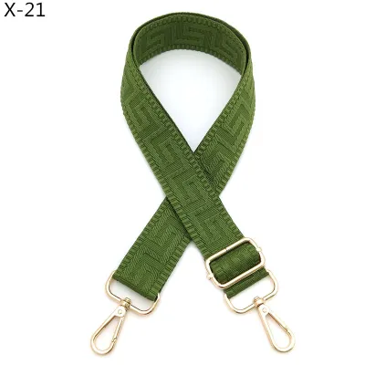 Fashion Casual Solid Color Adjustable Long Strap Bag Accessories