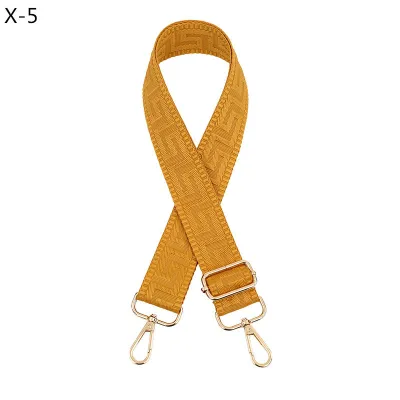 Fashion Casual Solid Color Adjustable Long Strap Bag Accessories
