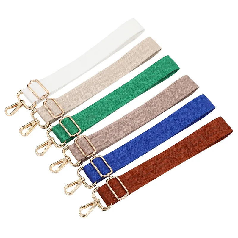 Fashion Casual Solid Color Adjustable Long Strap Bag Accessories