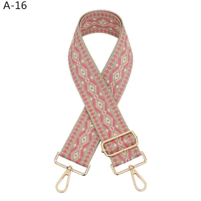Fashion Casual Ethnic Jacquard Long Adjustable Strap Bag Accessories