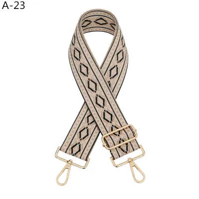 Fashion Casual Ethnic Jacquard Long Adjustable Strap Bag Accessories