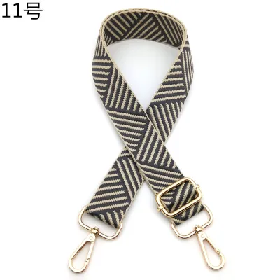 Fashion Casual Twill Jacquard Adjustable Strap Bag Accessories