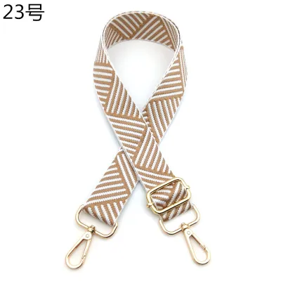 Fashion Casual Twill Jacquard Adjustable Strap Bag Accessories
