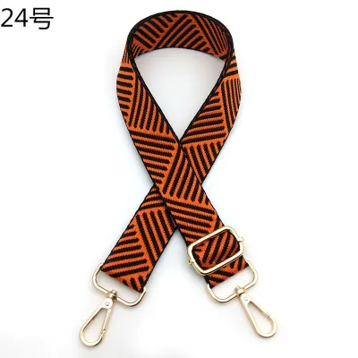 Fashion Casual Twill Jacquard Adjustable Strap Bag Accessories