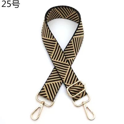 Fashion Casual Twill Jacquard Adjustable Strap Bag Accessories