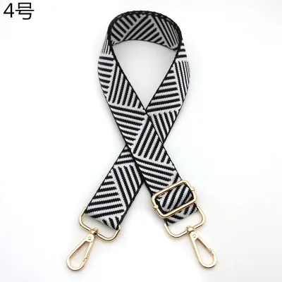 Fashion Casual Twill Jacquard Adjustable Strap Bag Accessories