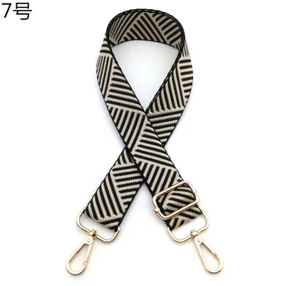 Fashion Casual Twill Jacquard Adjustable Strap Bag Accessories