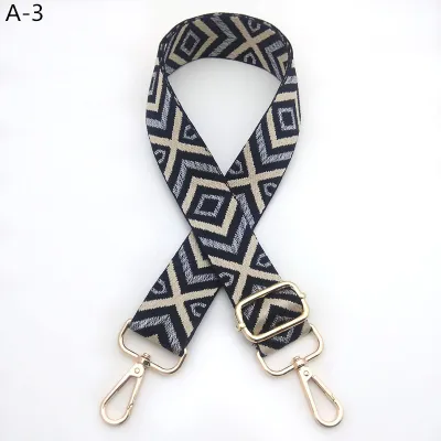 Fashion Casual Rhombus Leopard Print Adjustment Replacement Long Strap Bag Accessories