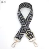 A- 4 Black Silver Khaki Rhombus