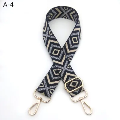 Fashion Casual Rhombus Leopard Print Adjustment Replacement Long Strap Bag Accessories