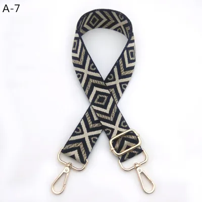 Fashion Casual Rhombus Leopard Print Adjustment Replacement Long Strap Bag Accessories