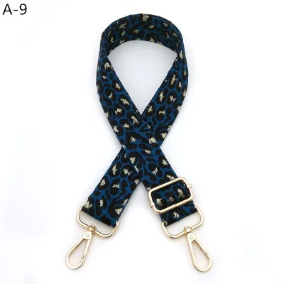 Fashion Casual Rhombus Leopard Print Adjustment Replacement Long Strap Bag Accessories