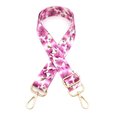 Fashion Casual Floral Printed Long Adjusting Strap Bag Accessories