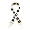 White Black Floral