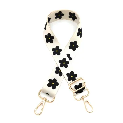 Fashion Casual Floral Printed Long Adjusting Strap Bag Accessories