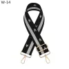 W-14 Black Silver Five-Pointed Star Silver Buckle