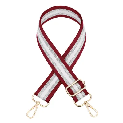 Fashion Casual Bright Line Adjustable Strap Bag Accessories