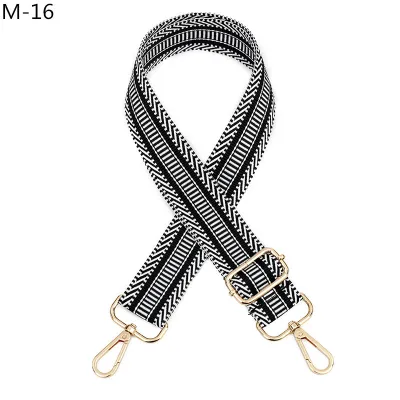Fashion Casual Wheat Pattern Jacquard Adjustable Long Strap Bag Accessories