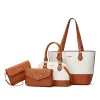 White With Brown
