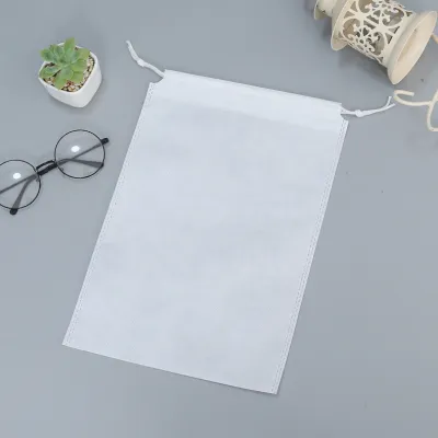 350*250mm Non-Woven Double Drawstring Shoes Dust Bag Shoes Packaging Accessories
