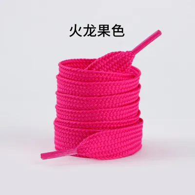 Fashion Casual Solid Color Wide Shoelaces Shoes Accessories