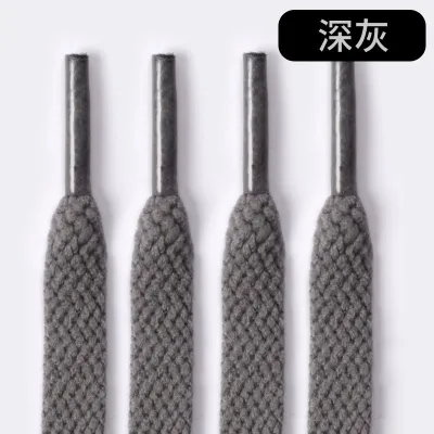 Fashion Solid Color Single-Layer Flat Canvas Shoelace Shoes Accessories