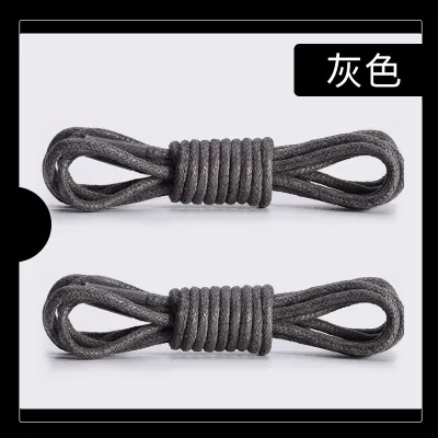 Fashion Solid Color Boots Leather Shoelaces Shoes Accessories