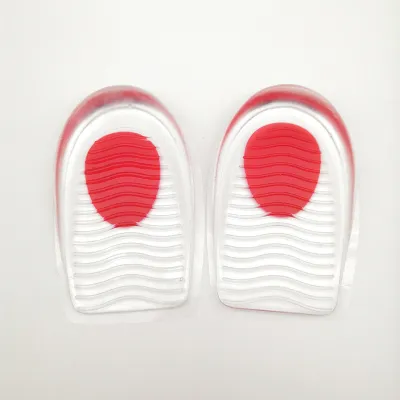 Transparent Silicone U-Shaped Inner Insole Heel Pad Shoes Accessories