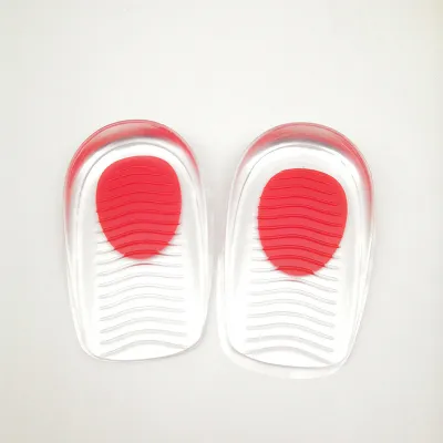 Transparent Silicone U-Shaped Inner Insole Heel Pad Shoes Accessories