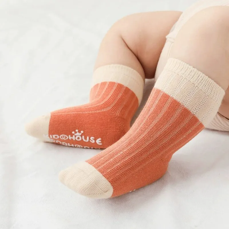 Kids Baby Boys And Girls Fashion Cotton Loose Socks