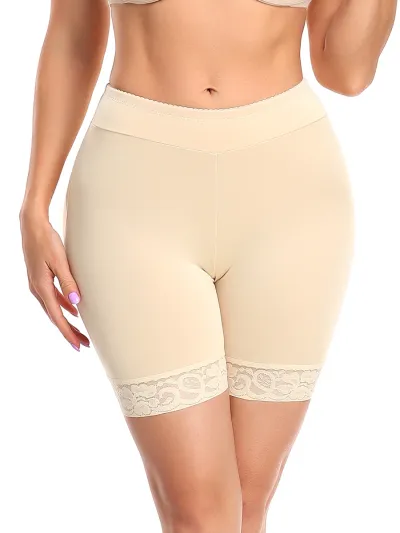 Women Fashion Solid Color Sponge Pad Thickened Fake Ass Hip Shapewear