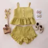 Bright Yellow 4-Corner Shorts