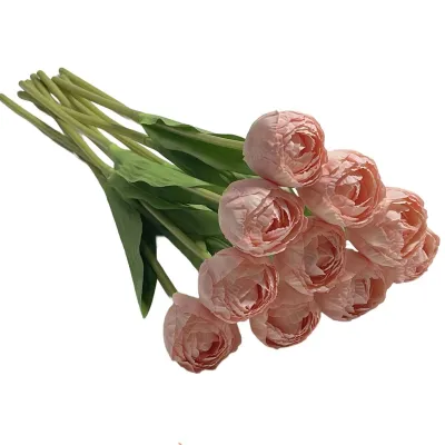 Soft Pu Tulip Simulation Bouquet Home Decoration