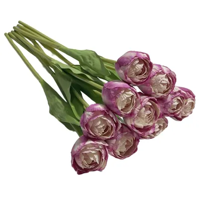 Soft Pu Tulip Simulation Bouquet Home Decoration