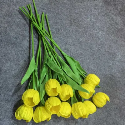 Soft Pu Tulip Simulation Bouquet Home Decoration