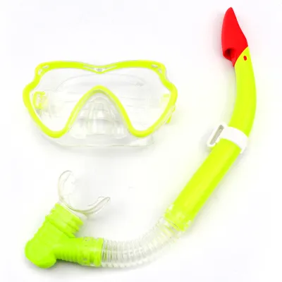 Large Frame Diving Goggles Semi-Dry Breathing Tube Two-Piece Diving Set