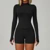 7725 Coat 7790 Shorts-Premium Black