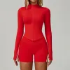 7725 Coat 7790 Shorts-Big Red