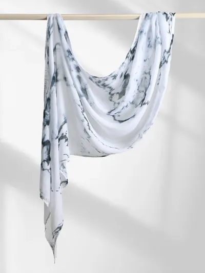 Women Fashion Casual Ethnic Style Rayon Printed Long Scarf