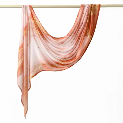 Women Fashion Casual Ethnic Style Rayon Printed Long Scarf