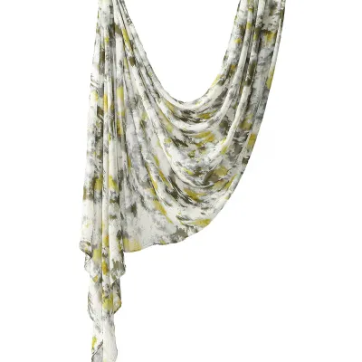 Women Fashion Casual Ethnic Style Rayon Printed Long Scarf