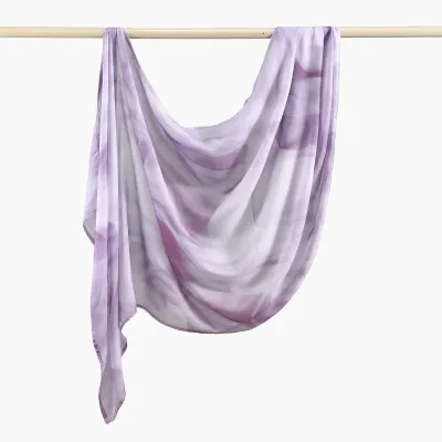 Women Fashion Casual Ethnic Style Rayon Printed Long Scarf